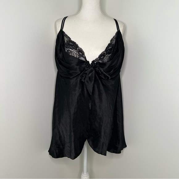 —-SOLD—- Torrid BLACK LACE lingerie BABYDOLL size 4X - Picture 1 of 9